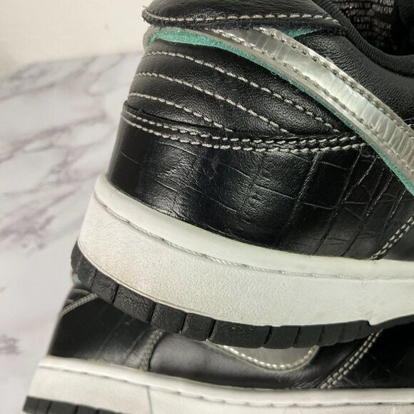 Nike Diamond Supply Co. x Dunk Low Pro SB Black Diamond 2018 7M 8.5W - Picture 5 of 12